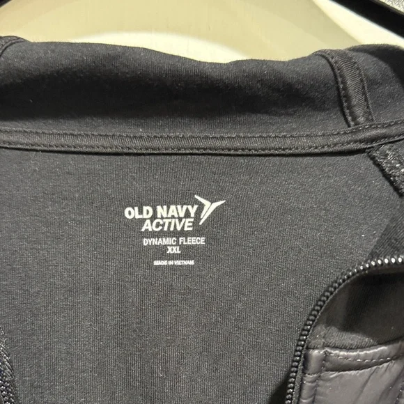 Old Navy Active Dynamic Fleece Black Jacket Women’s Sz XXL - Picture 2 of 6
